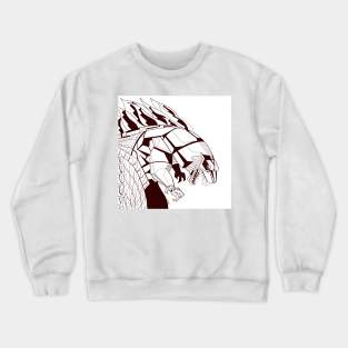 mechagodzilla gojira ecopop art Crewneck Sweatshirt